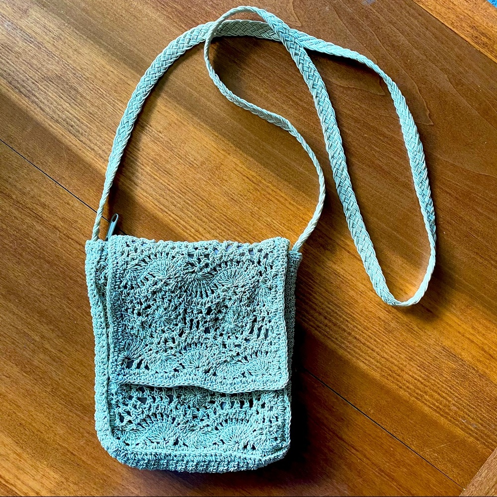 Kathy Lee Collection Crocheted Knit Bag